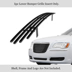 Stainless Black Billet Grille Insert for Chrysler 300/300C (2011-2014)