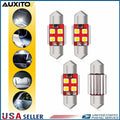 Set of 4 LED Festoon Interior Light Bulbs