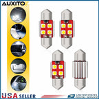 Set of 4 LED Festoon Interior Light Bulbs