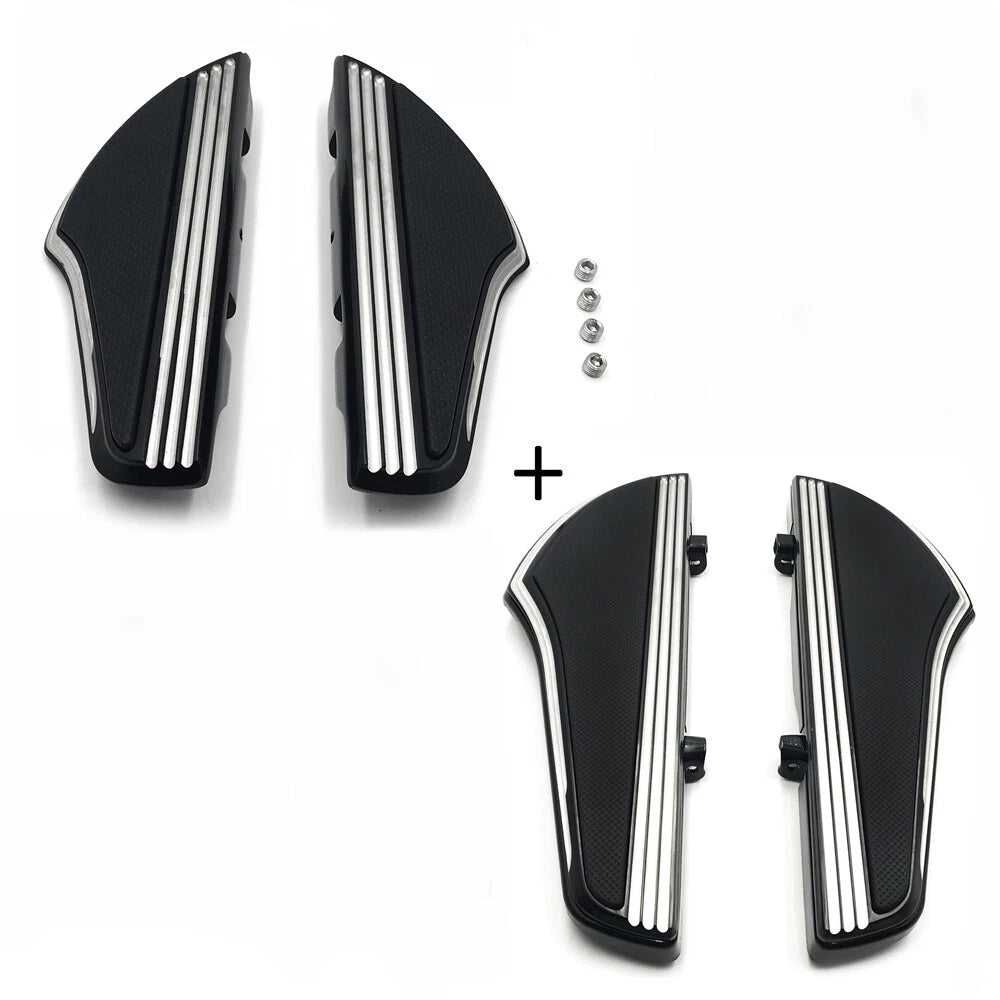 Shark Fin Defiance Footboard for Harley Dyna (2012–2016) & Softail (2000–2017)
