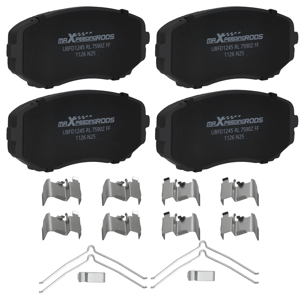 Front Ceramic Brake Pads Kit for Ford Edge Lincoln MKX (2015-2023)