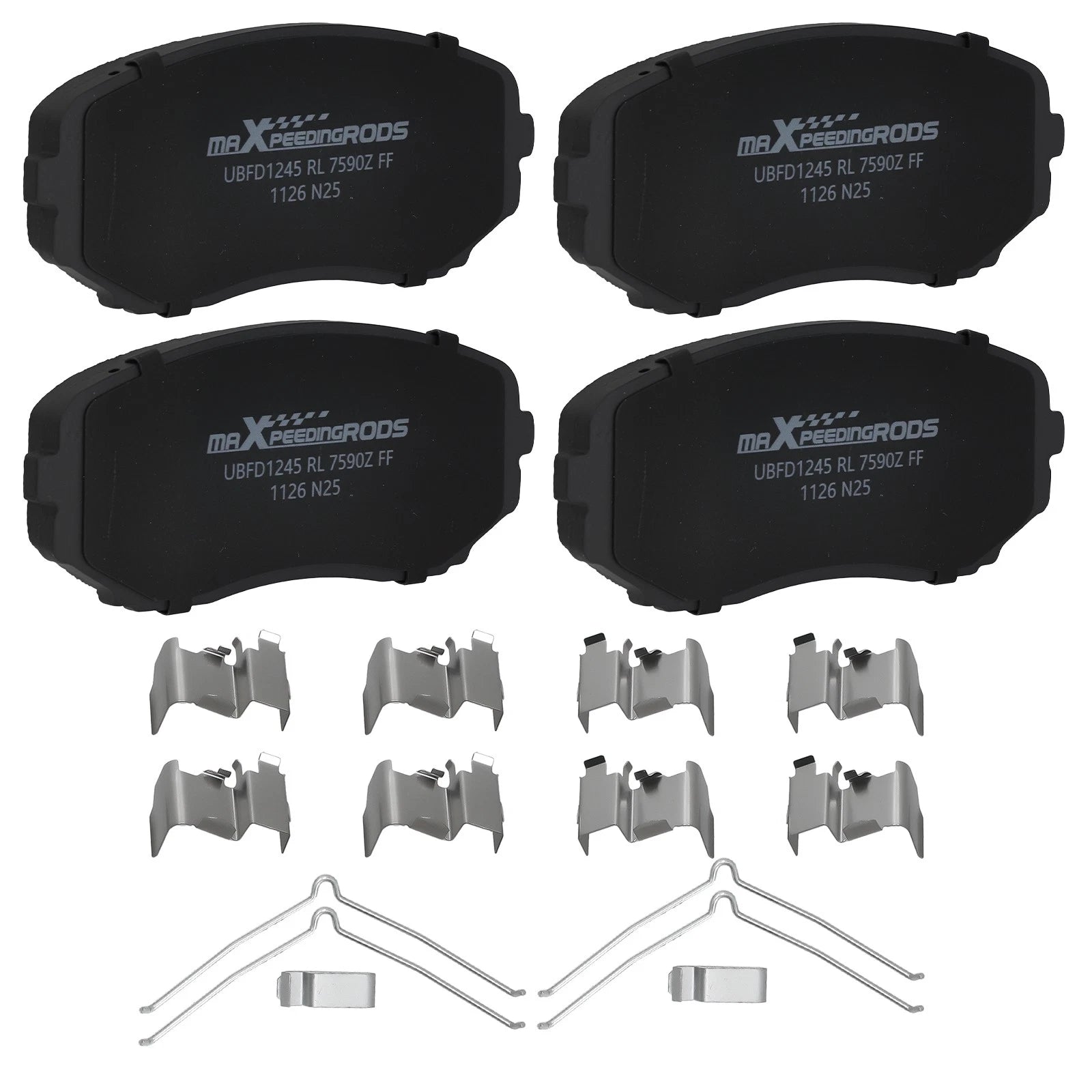 Front Ceramic Brake Pads Kit for Ford Edge Lincoln MKX (2015-2023)