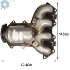 Exhaust Manifold Catalytic Converter Set for Mitsubishi Lancer (2002–2007)