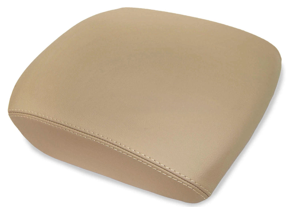 Center Console Armrest Cover for Honda Pilot (2009–2015) Beige Leather