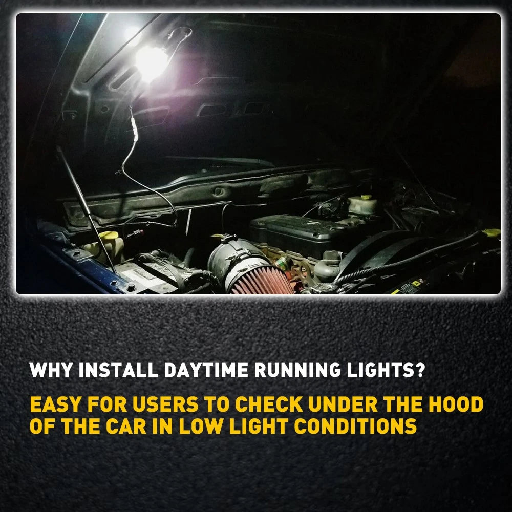 Set of 4 AUXITO 9005 9006 LED Headlight Bulbs for Make Model