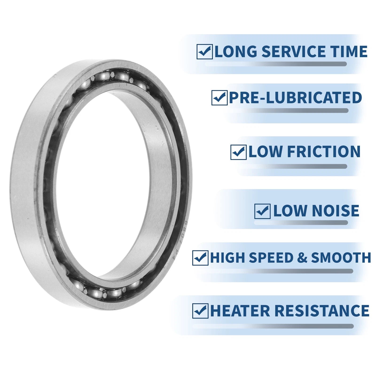 Deep Groove Ball Bearing 35x47x7mm for Scooter Skateboard (1Pc)