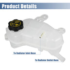Coolant Radiator Reservoir Tank 95048411 with Cap for Chevrolet Sonic (2012–2020)