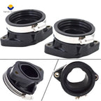 2X Throttle Body Adapter Intake Manifold Boot for Polaris Ranger RZR XP (2015–2021)
