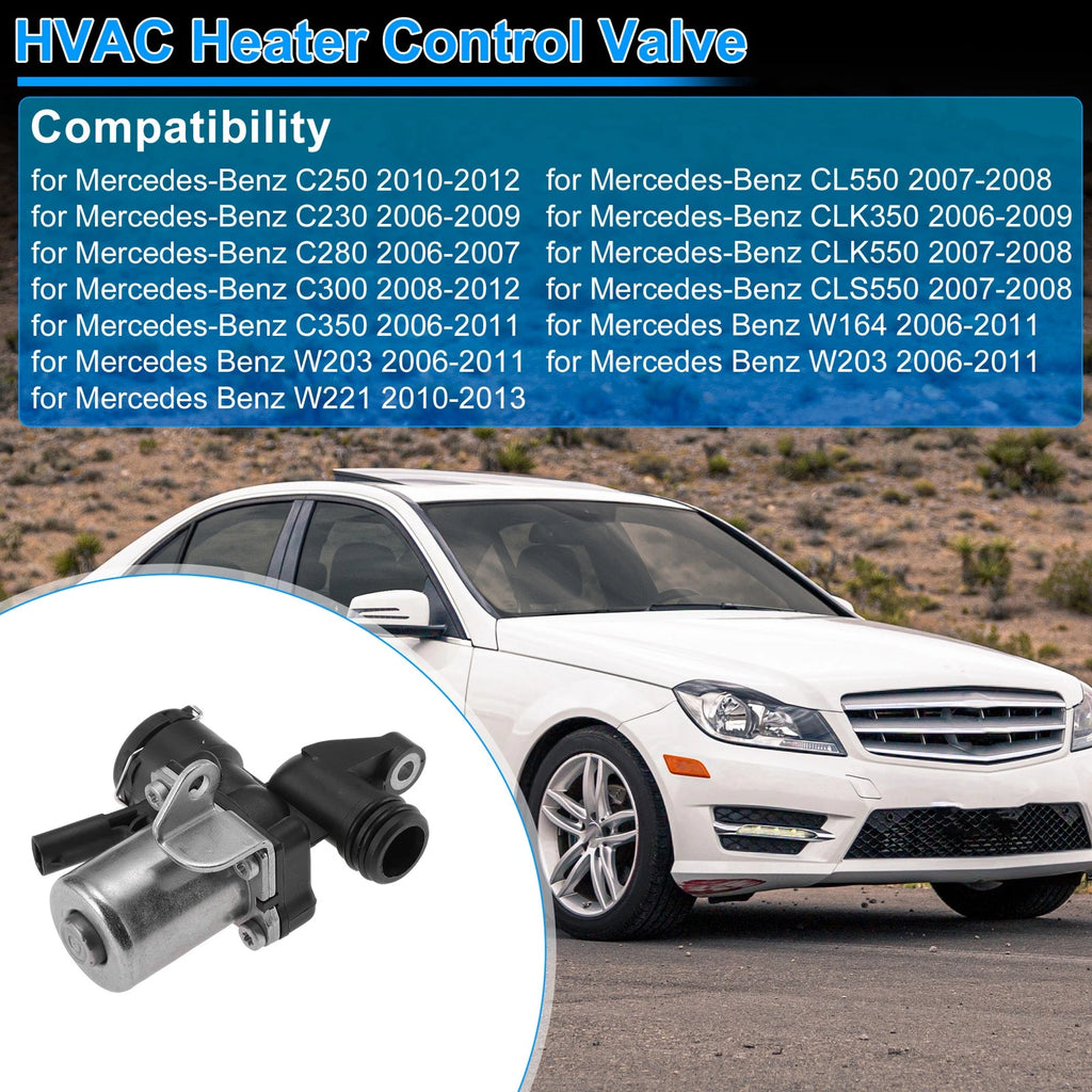 Heater Control Valve for Mercedes-Benz C250 (2010–2012) 2722000031