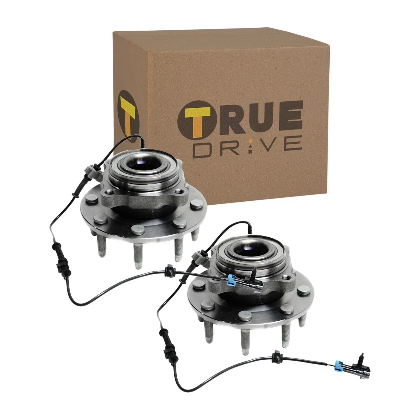 Set of 2 Wheel Hubs for Chevrolet Silverado 2500 HD (2007–2010)