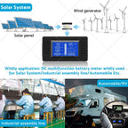 LCD Display DC Battery Monitor Meter for RV System (200V)