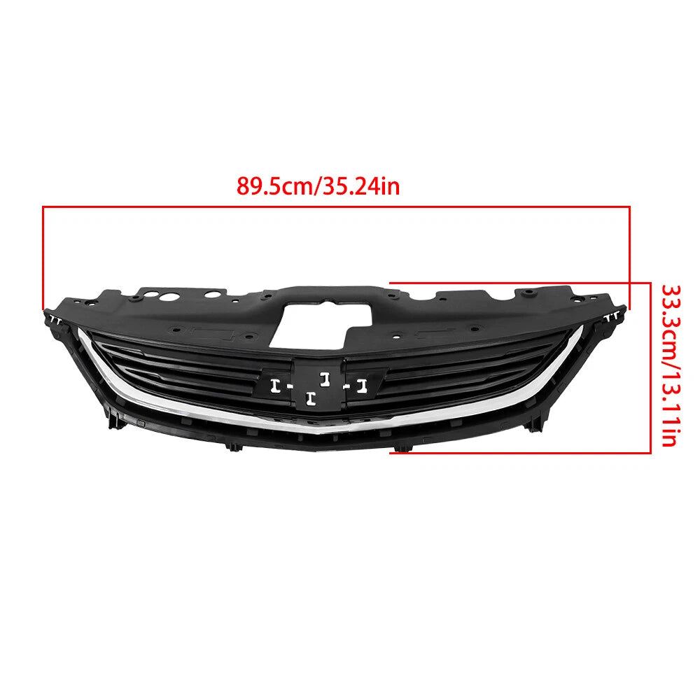 Front Upper Black Grille for Chevrolet Sonic (2017-2020)