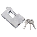 Anti Theft D Shaped Padlock for Automotive Use (3 Keys)