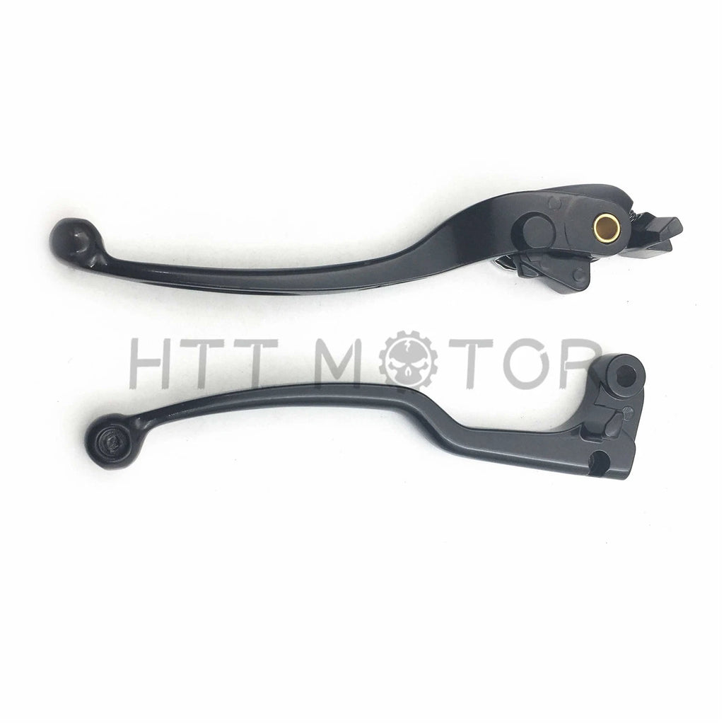Set of 2 Black Hand Levers Clutch Brake for Honda CBR 600RR (2003–2006)