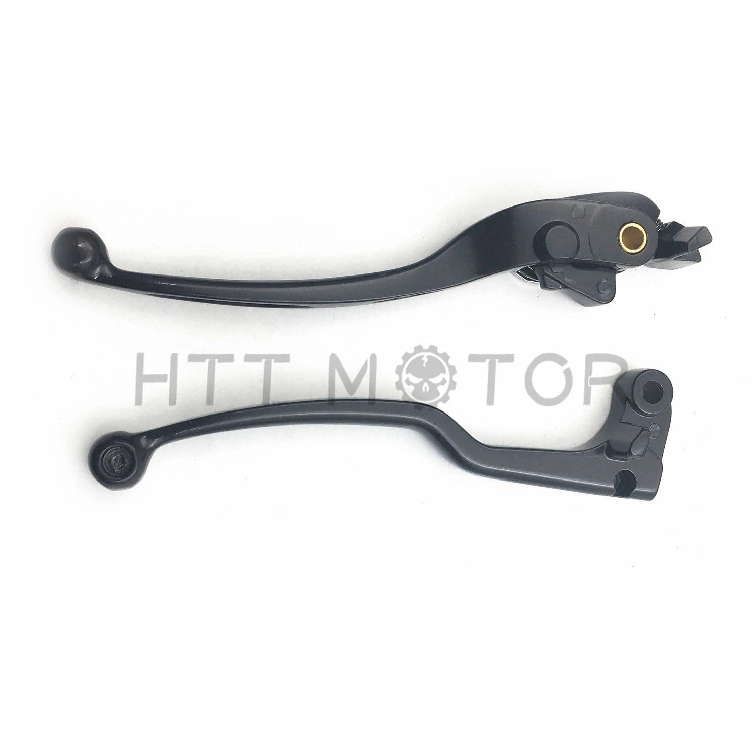 Set of 2 Black Hand Levers Clutch Brake for Honda CBR 600RR (2003–2006)