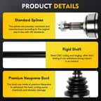 Front Driver CV Axle Shaft for Honda CR-V (2002–2006)