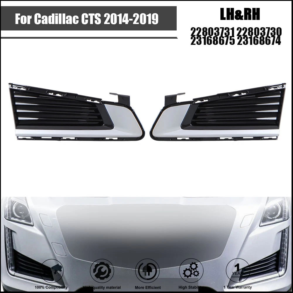 Fog Light Covers for Cadillac CTS (2014–2019)
