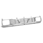 Front Upper Meshed Grille w/Chrome Trim for Nissan D21 Pickup (1993–1997)