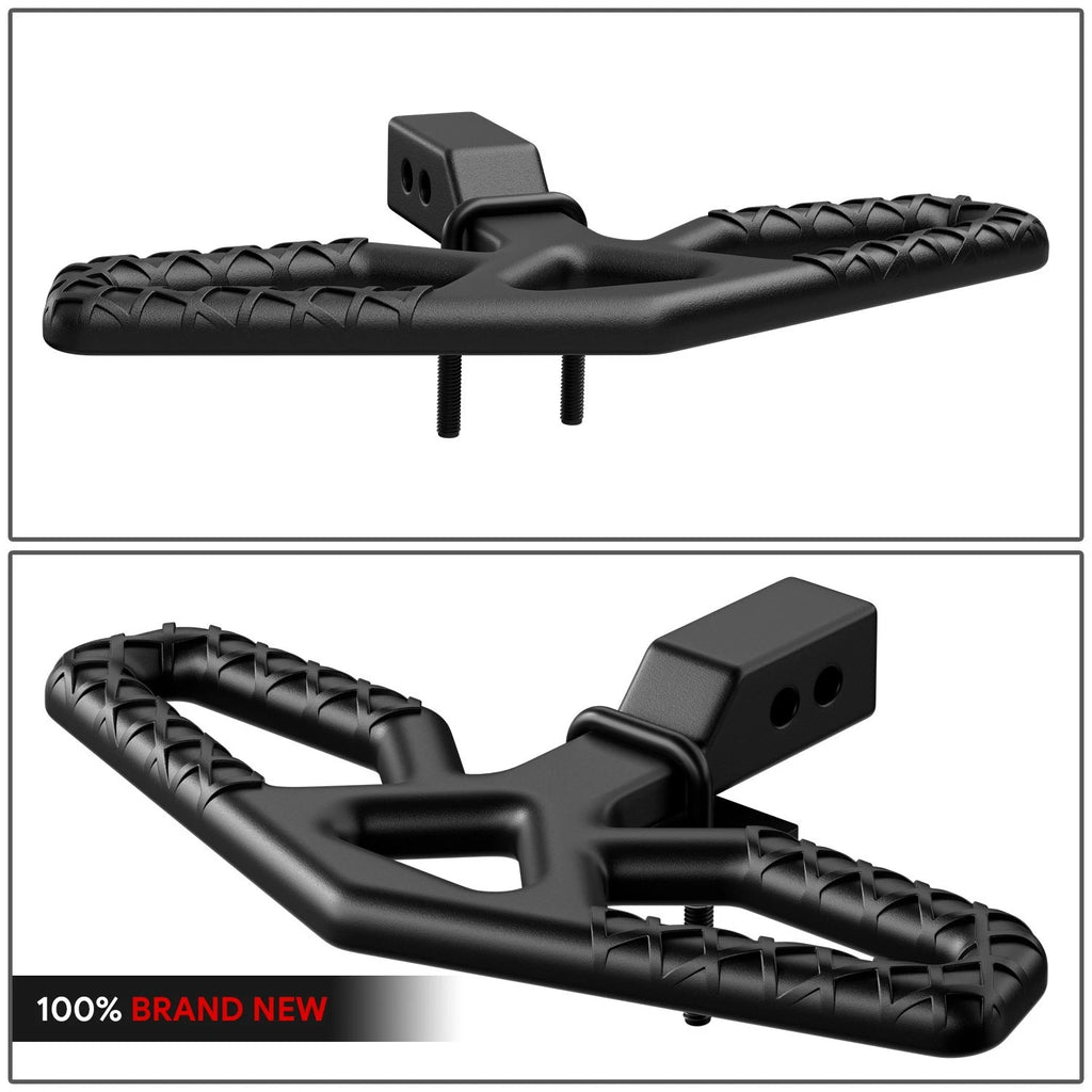 2" Tow Hitch Step for Universal Fit (350 lbs Capacity, Matte Black)