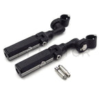 Footpeg Mounting Kit for Gear Skull (1", 25mm, Chrome, Short Angled)