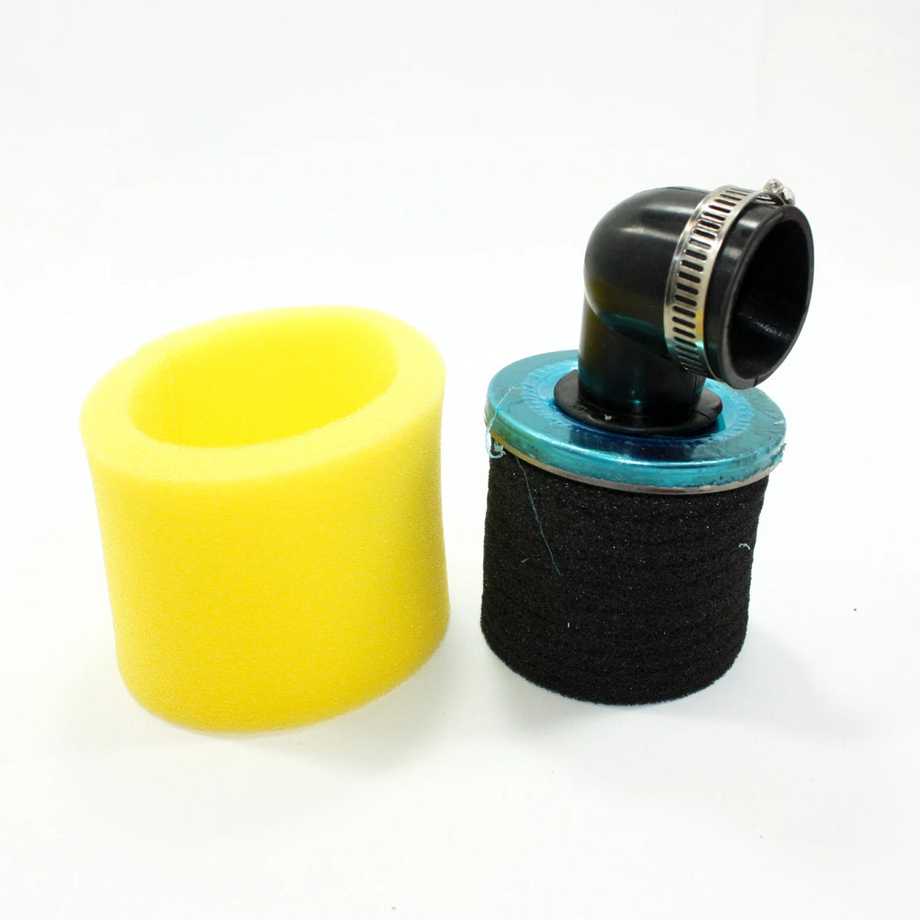 Air Filter Pod Cleaner for PIT QUAD DIRT BIKE ATV (35mm, 90 Degree)