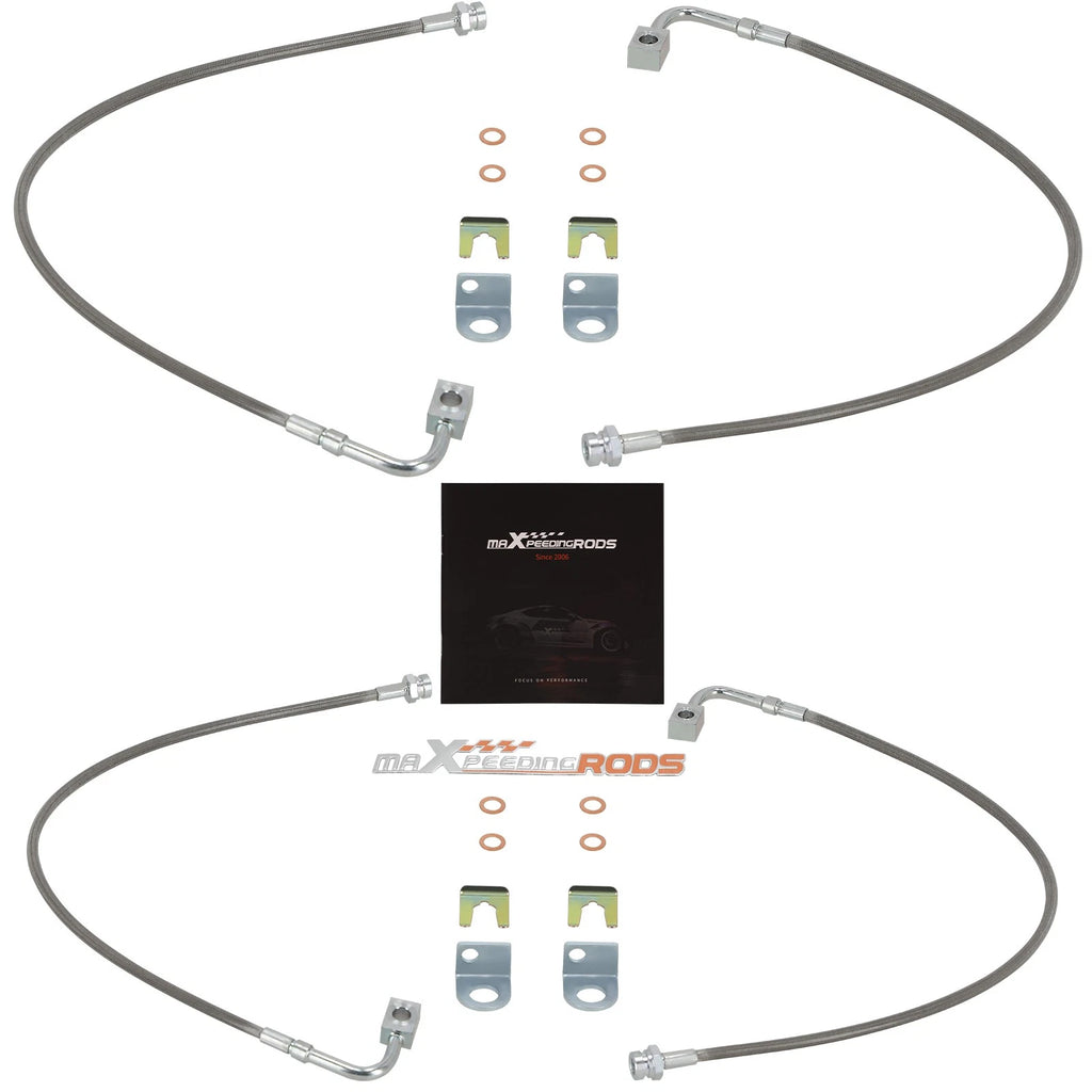 Heavy Duty Extended Brake Lines for Jeep Wrangler (2007–2017)