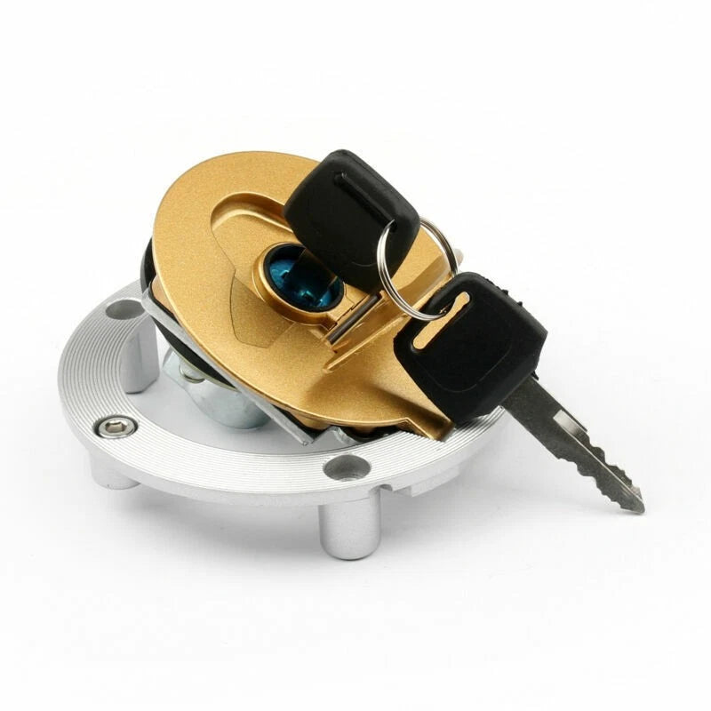 Fuel Gas Tank Cap Cover Lock 2 Key for Ducati Monster 695 748 750 996 (1993–2002)