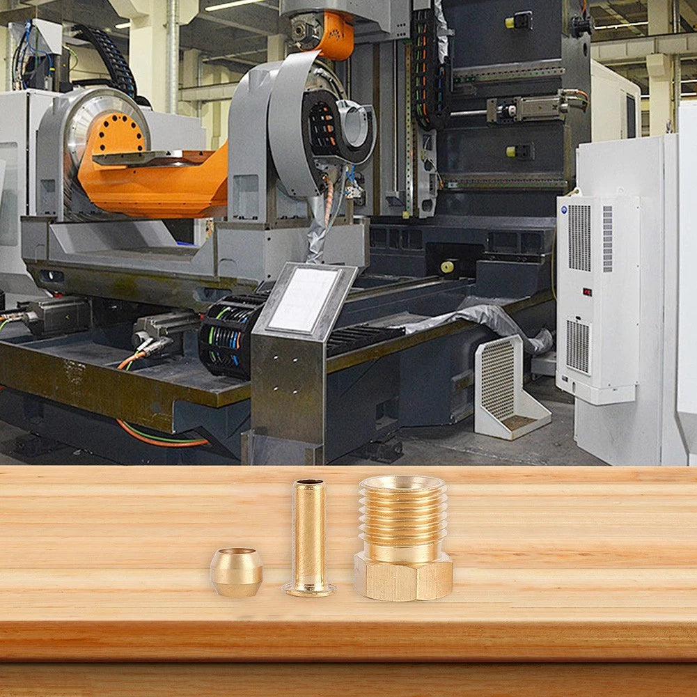 Oil Pipe Fitting Kit for CNC Applications (4mm, 6mm)