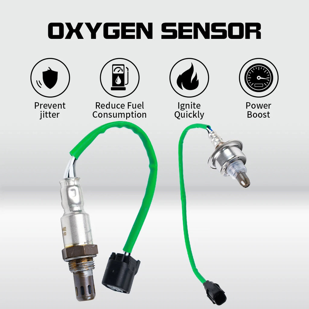 Set of 2 Upstream Downstream Oxygen O2 Sensors for Honda Accord (2008–2012)