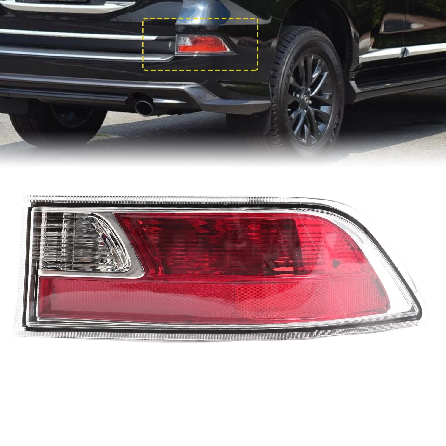 Rear Right Passenger Tail Light Lamp for Lexus GX460 (2014–2023)