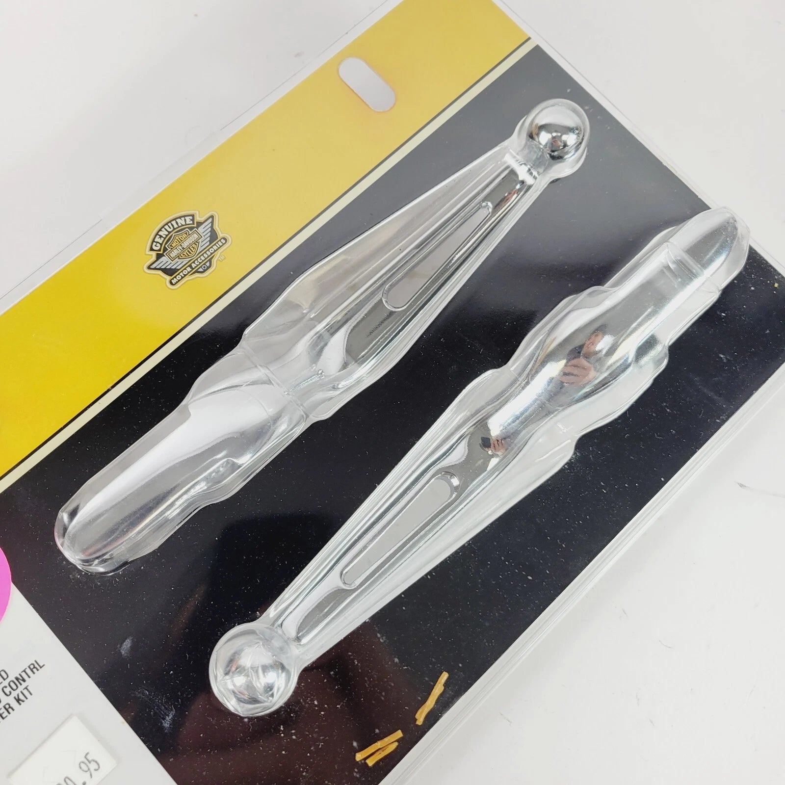 Chrome Slotted Hand Control Lever for Harley Touring (2017–Present) 41700425A