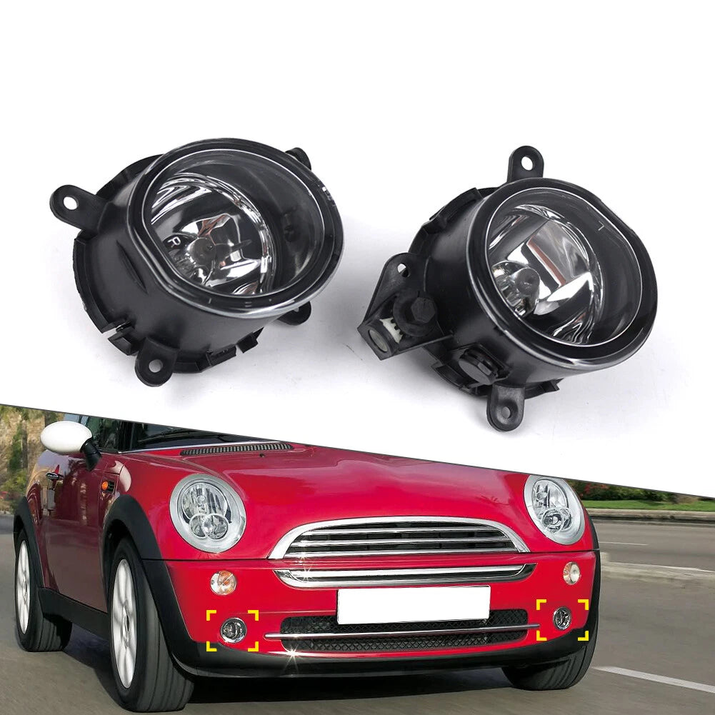 Fog Lights Lamp Set of 2 for Mini Cooper R50 R52 R53 (2002–2008)