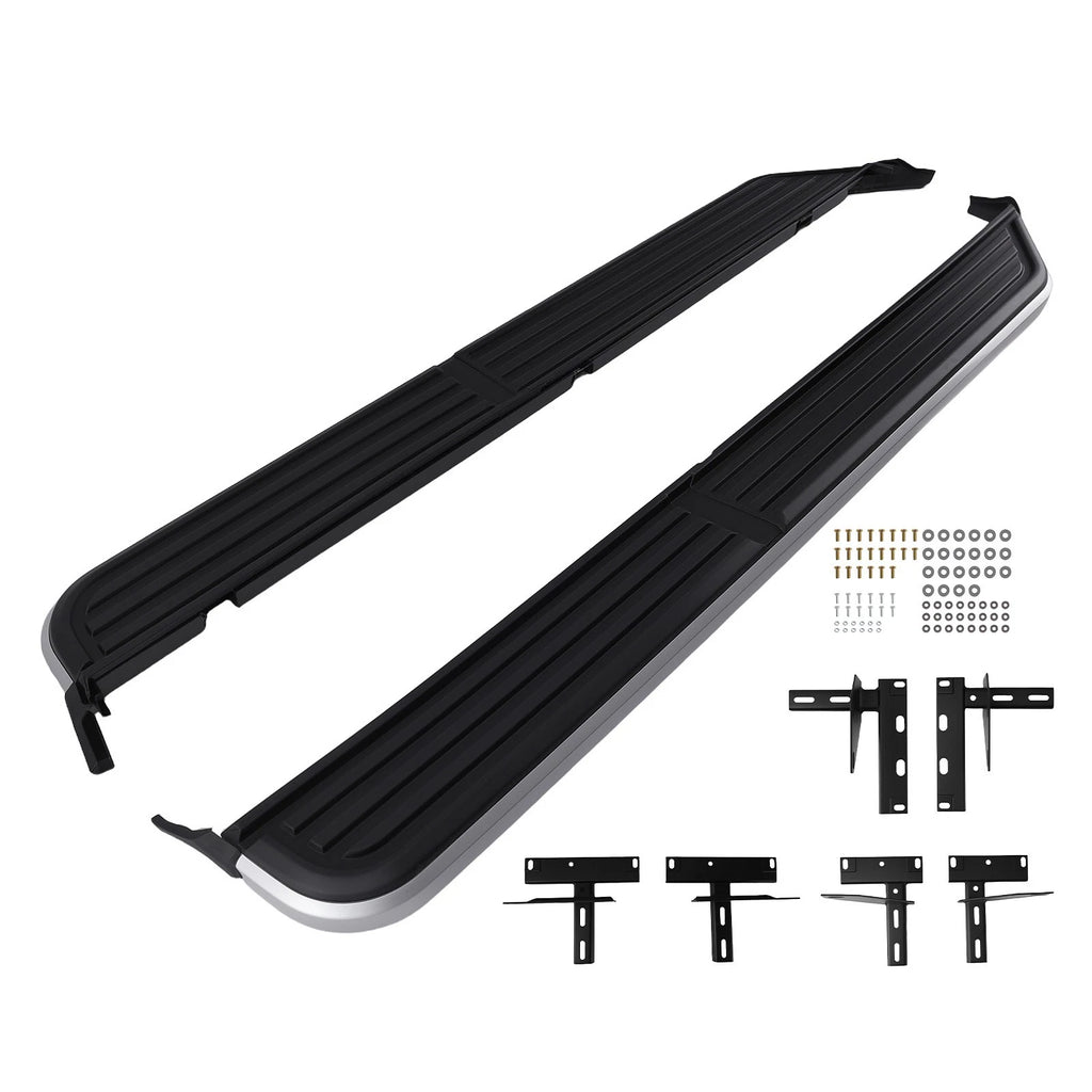 Running Boards Side Steps for Land Rover Discovery LR3 LR4 (2005–2016) Non-Slip