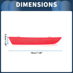 Bumper Reflector for Mercedes Benz Vito W447 V-Class Rear Right (2014-2023)