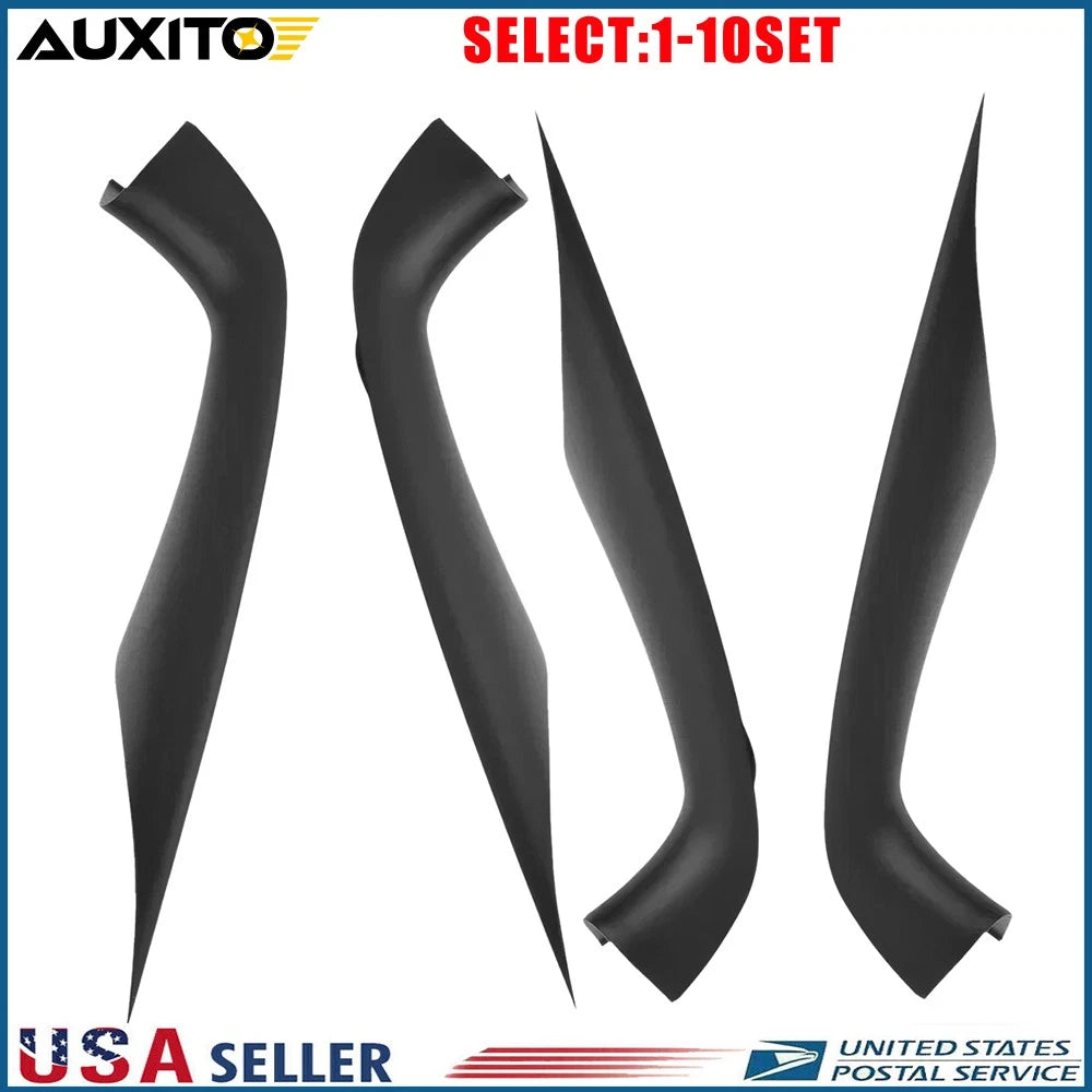 Black Inner Door Handle Pull Trim Panel Cover for BMW 5 Series G30 G31 G38 (2017–2023)