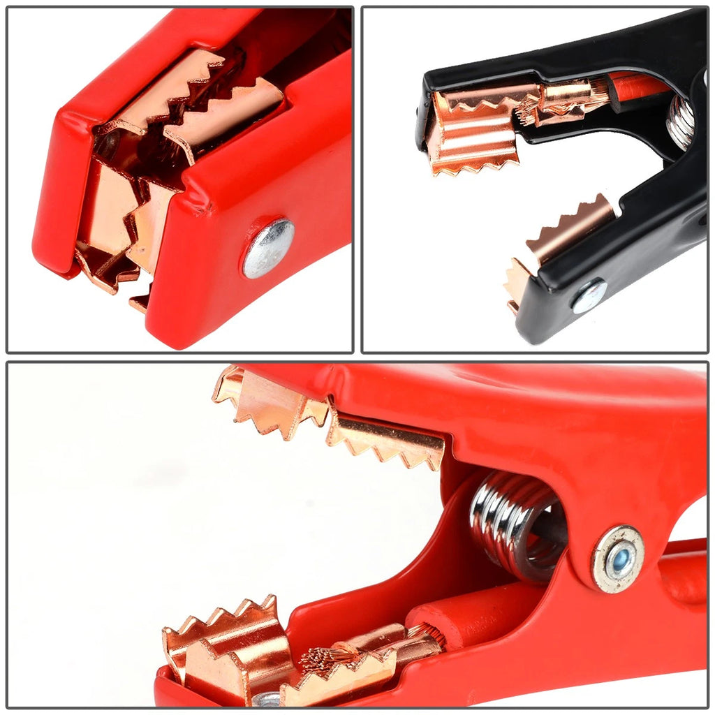 4 Gauge Battery Booster Cable for Emergency Power Jumper (20 Ft, 500 AMP)