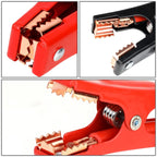 4 Gauge Battery Booster Cable for Emergency Power Jumper (20 Ft, 500 AMP)