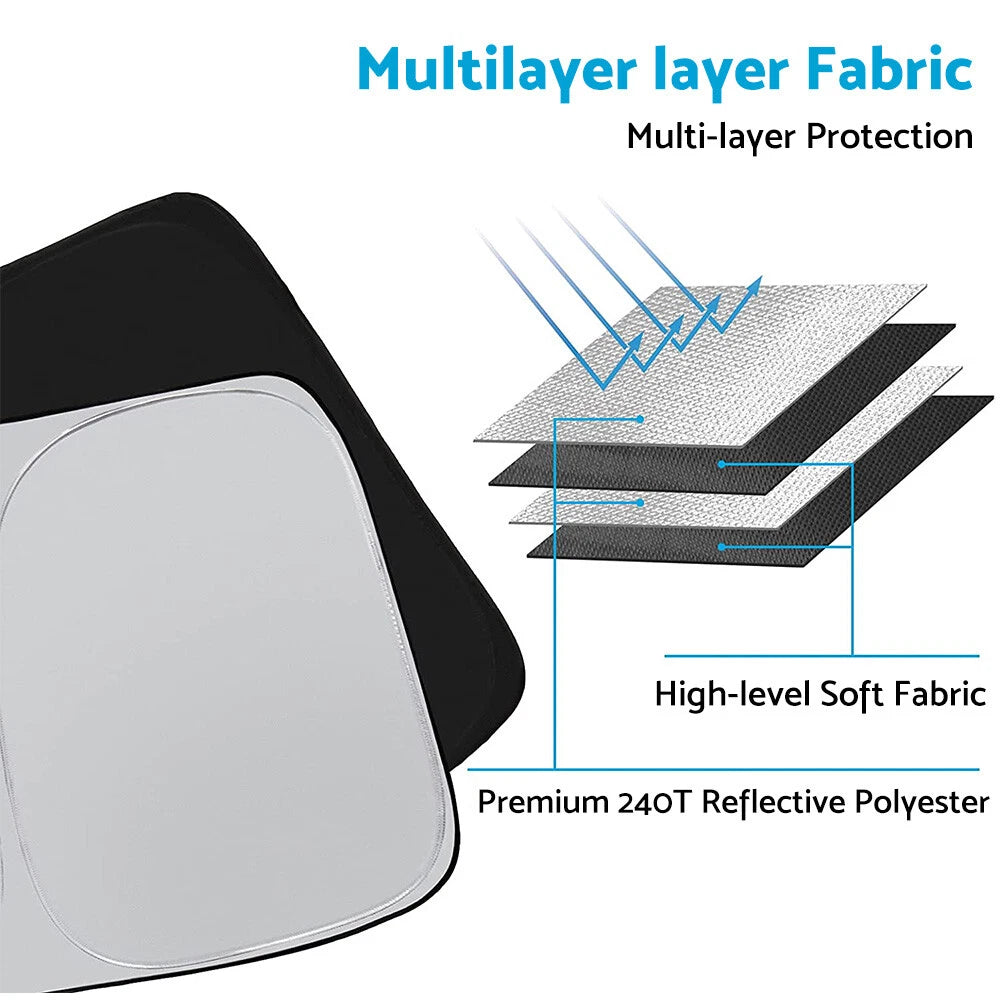 WindScreen Sun Shade for Haval Jolion (2021–2023) UV Block Foldable