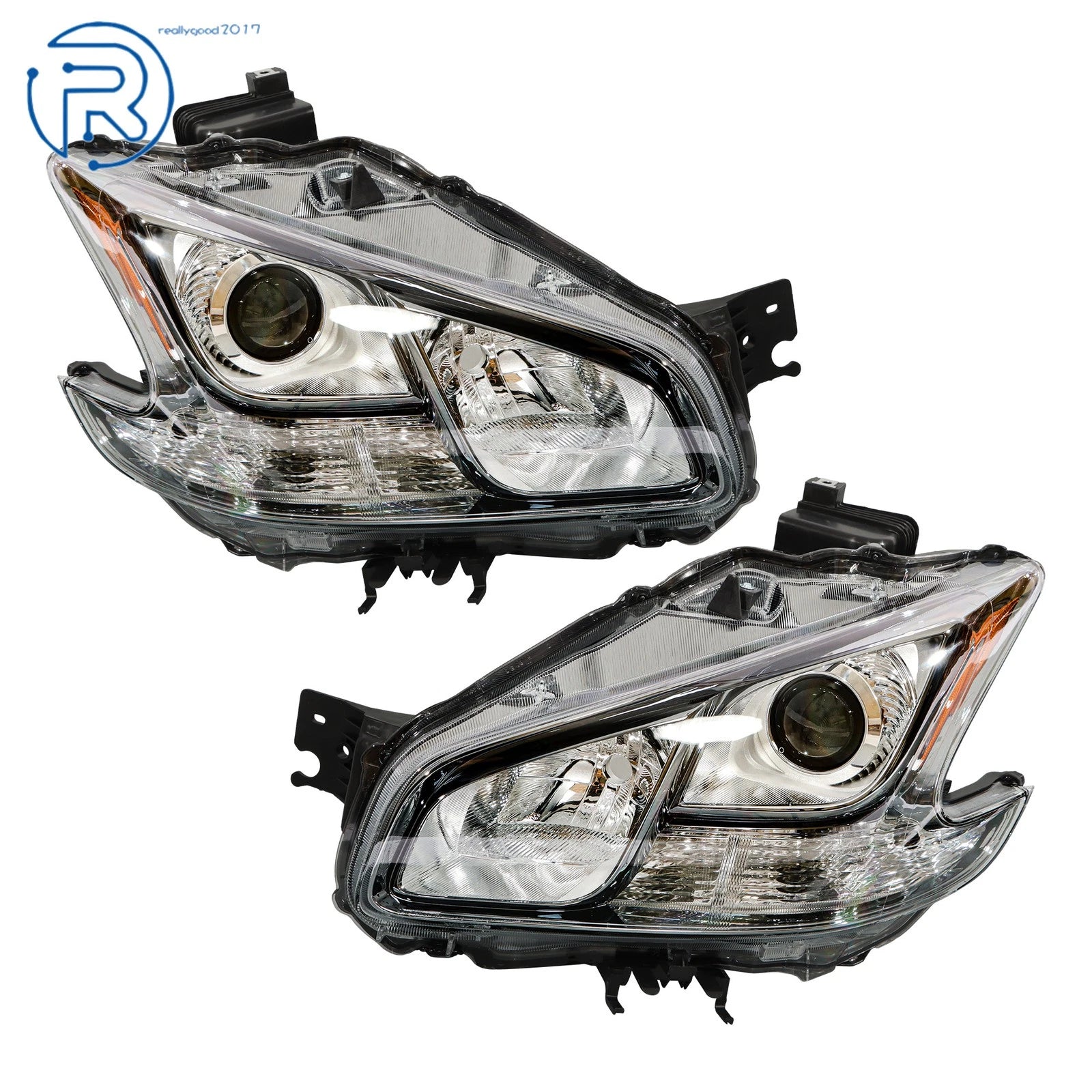 HID Xenon Headlight Set for Nissan Maxima (2009-2014) Light Gray
