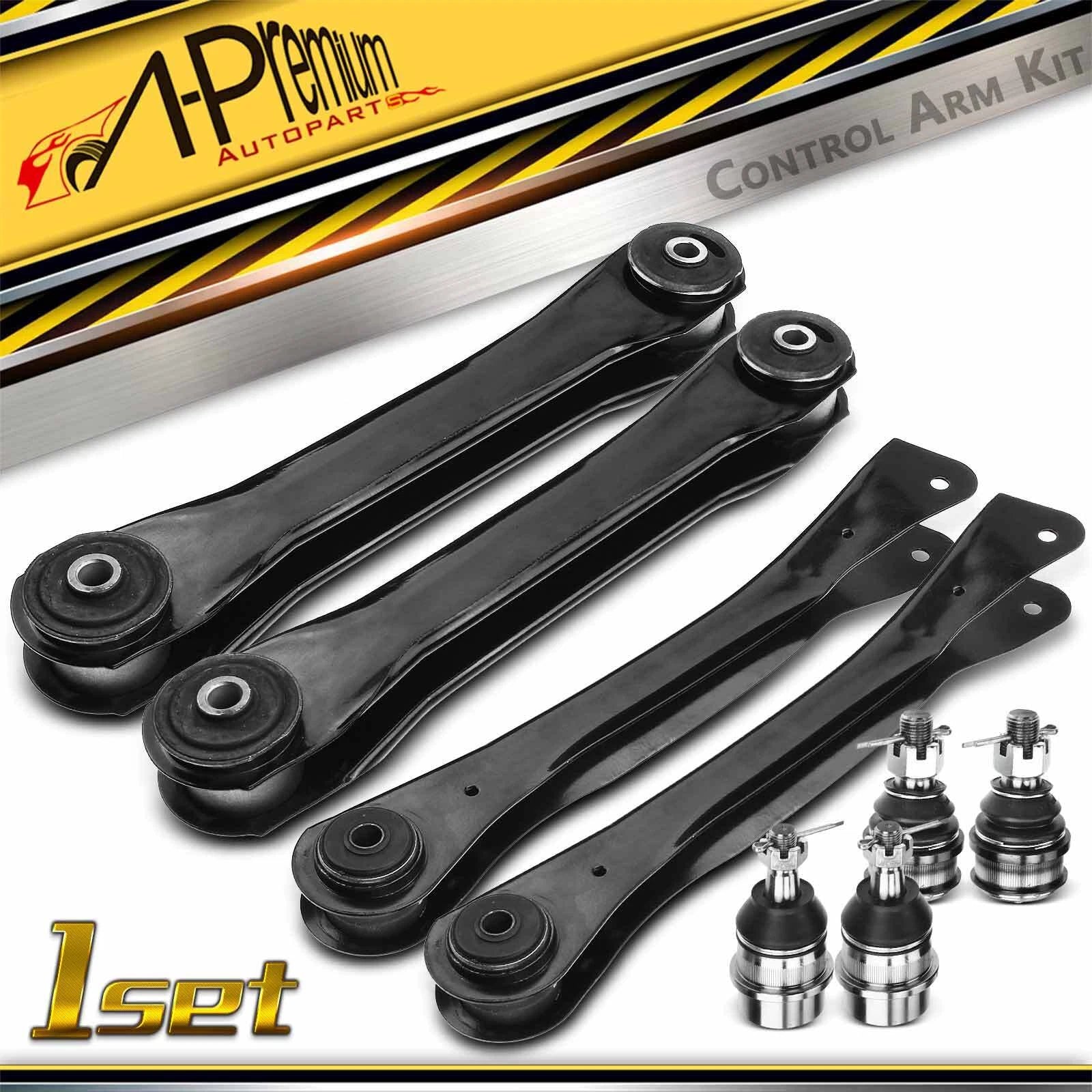 8x Front Control Arm with Ball Joint for Jeep Grand Cherokee (1993–1998)