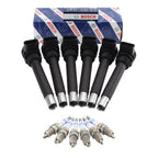 Set of 6 Ignition Coils for Audi A6 S5 V6 (2005–2011) - OE Fine Wire Platinum