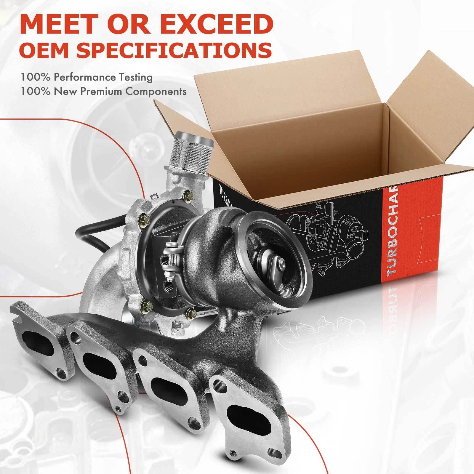 Turbocharger for Chevy Cruze, Sonic, Buick Encore 1.4L (2011–2016)