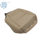 Leather Driver Side Bottom Seat Cover for Honda Accord (2013-2017) Perforated Tan