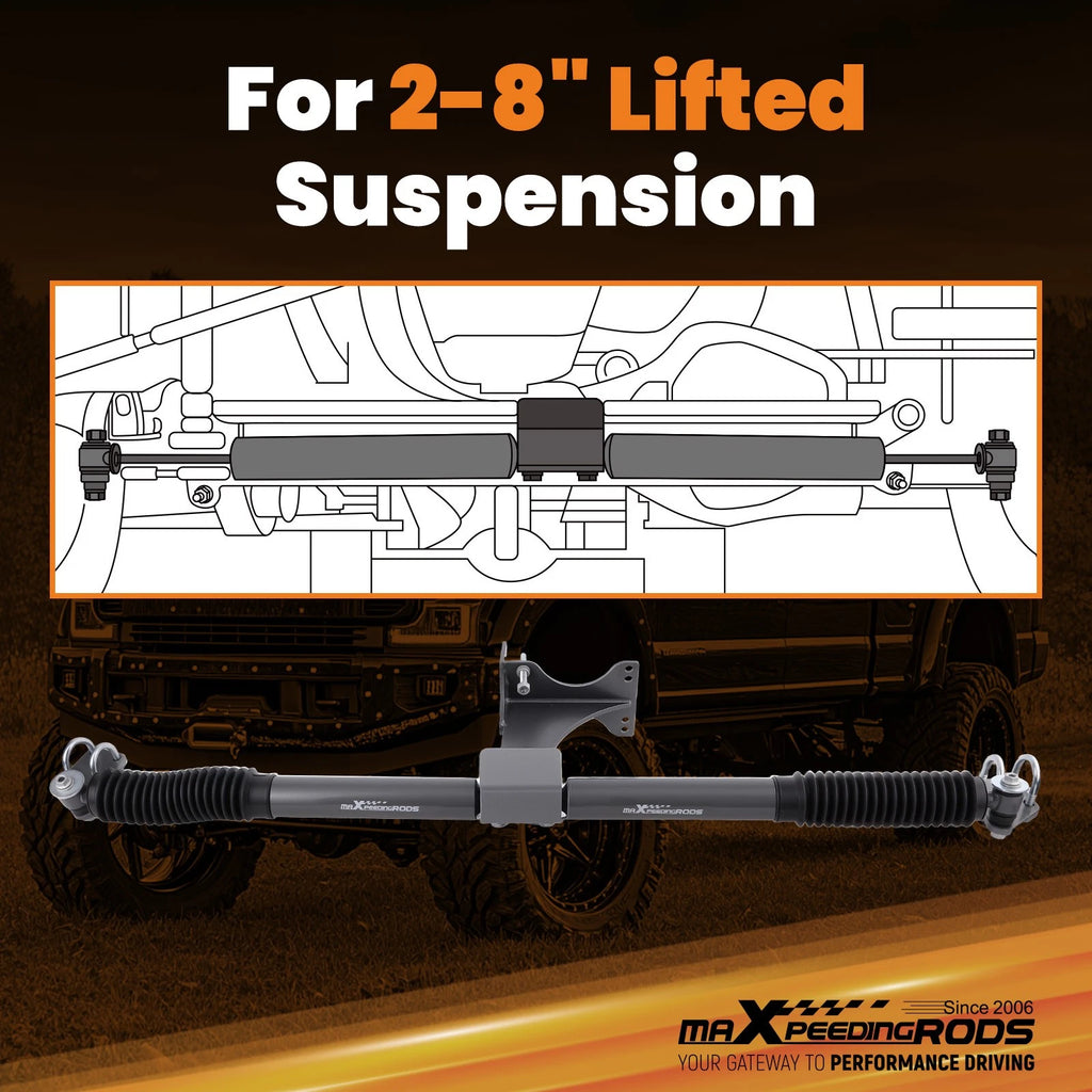 Dual Steering Stabilizer for Ford F-250 F-350 Super Duty (2005–2024)