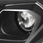 Projector Headlights for Chevy Equinox (2016–2017) Black Clear w/Turn Signal