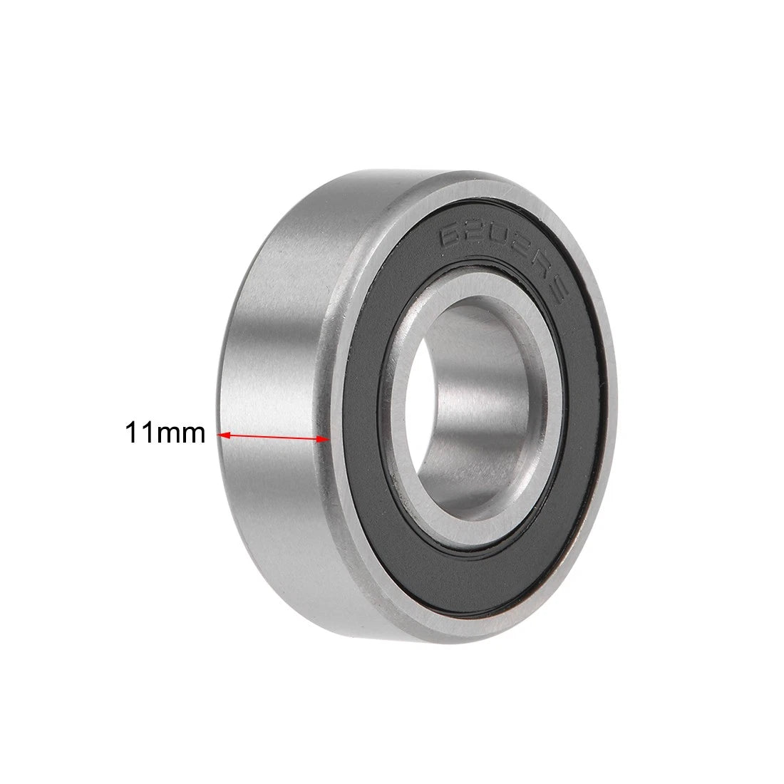 Set of 10 6202-2RS Deep Groove Ball Bearings for Various Models (15x35x11mm)