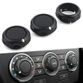3 Pcs Air Condition Control Volume Knobs for Land Rover Freelander (2007-2015)