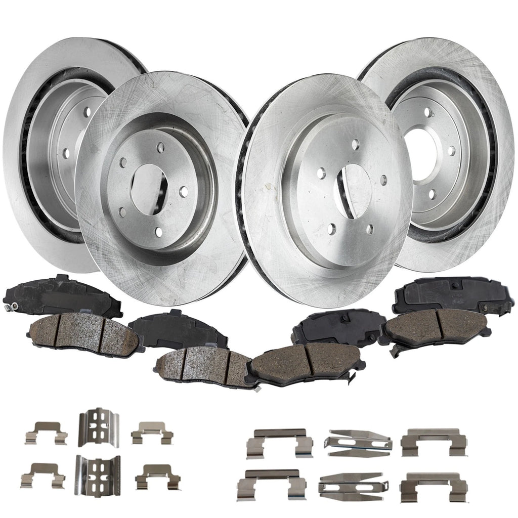 Disc Brake Rotor and Pad Kit for Corvette, Cadillac XLR (2005–2013)