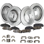 Disc Brake Rotor and Pad Kit for Corvette, Cadillac XLR (2005–2013)