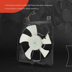 Cooling Fan Assembly with Shroud for Nissan Sentra NX (1991–1994)